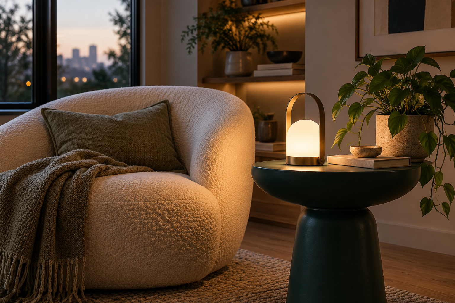 Xelquarvo lighting in a warm home