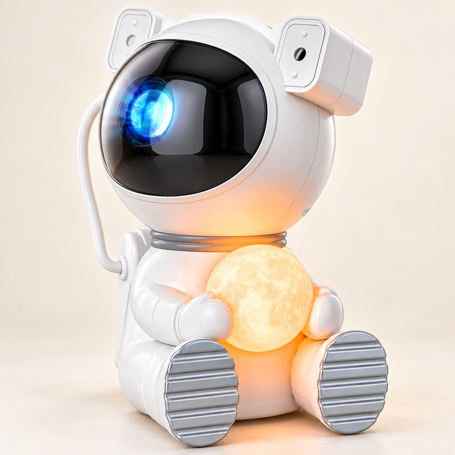 Astronaut Galaxy Projector with Moon Light