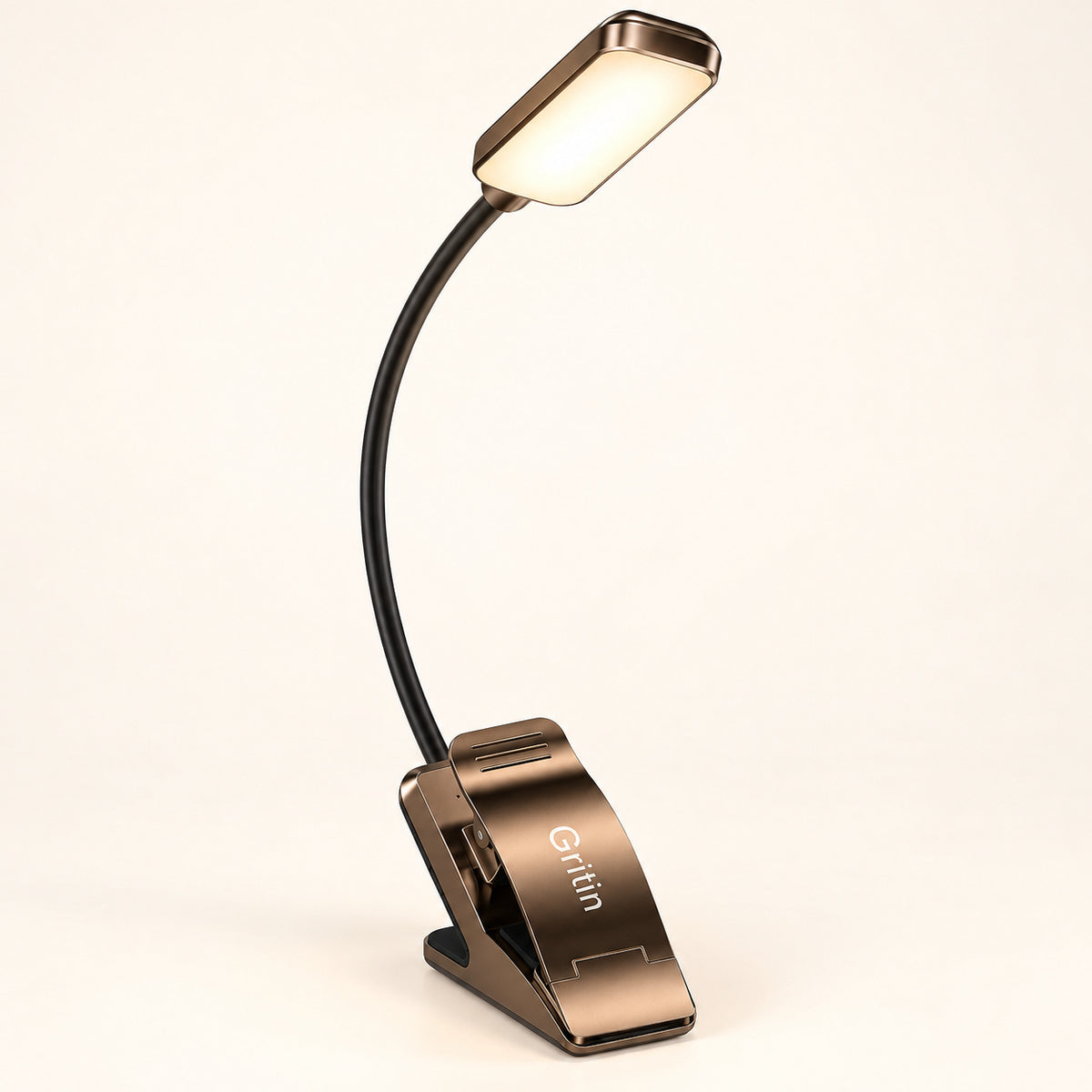 Gritin Rechargeable Clip On Book Light