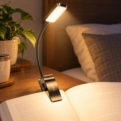 Gritin Rechargeable Clip On Book Light