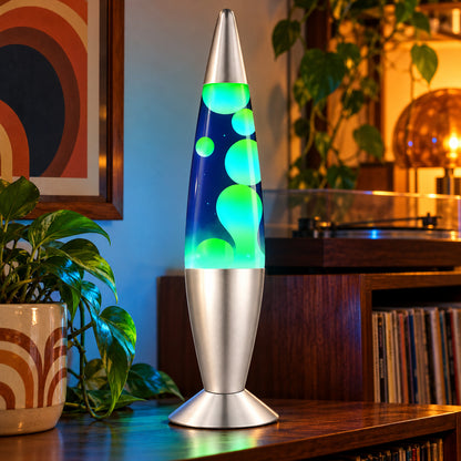 Blue Liquid Motion Lava Lamp